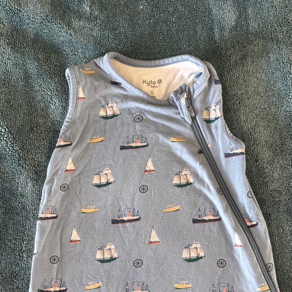 Kyte BABY Blue Nautical Print Sleep Sack